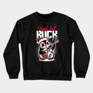 Jingle bell rock penguin Crewneck Sweatshirt